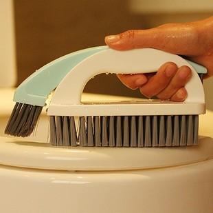 日本km多功能浴室浴缸刷清洗地板刷瓷砖死角卫生间洗手盆清洁刷子